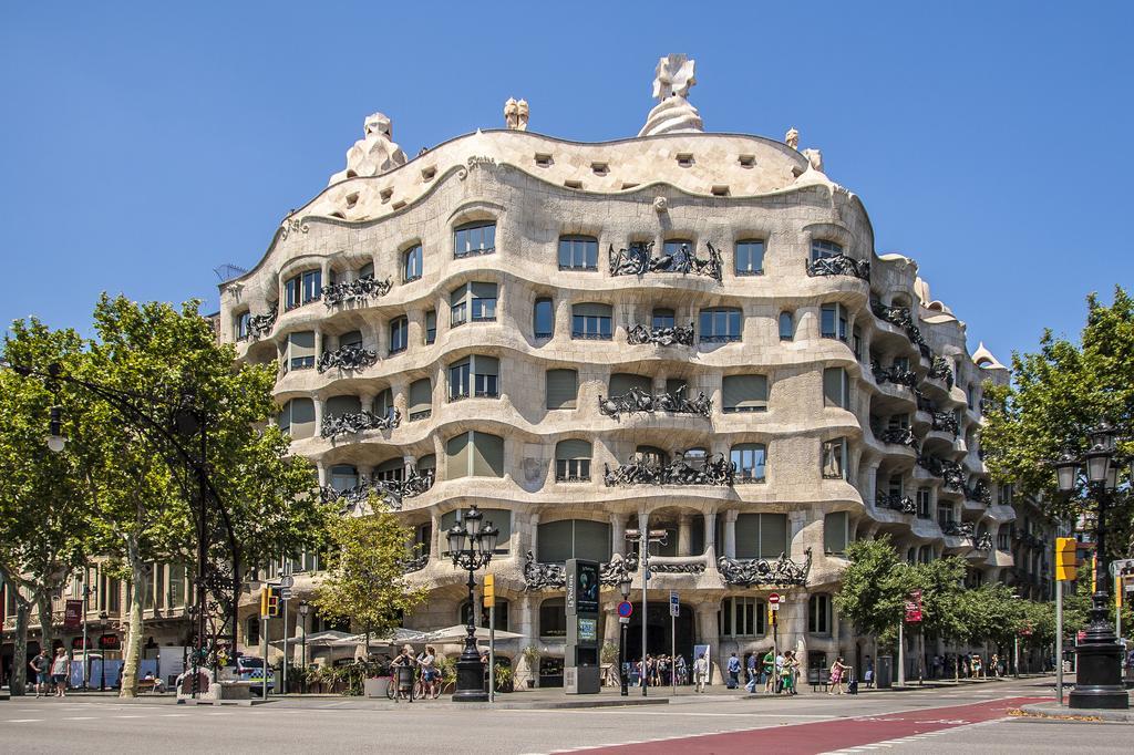 兰布拉海毕塔豪华公寓酒店 巴塞罗那 外观 照片